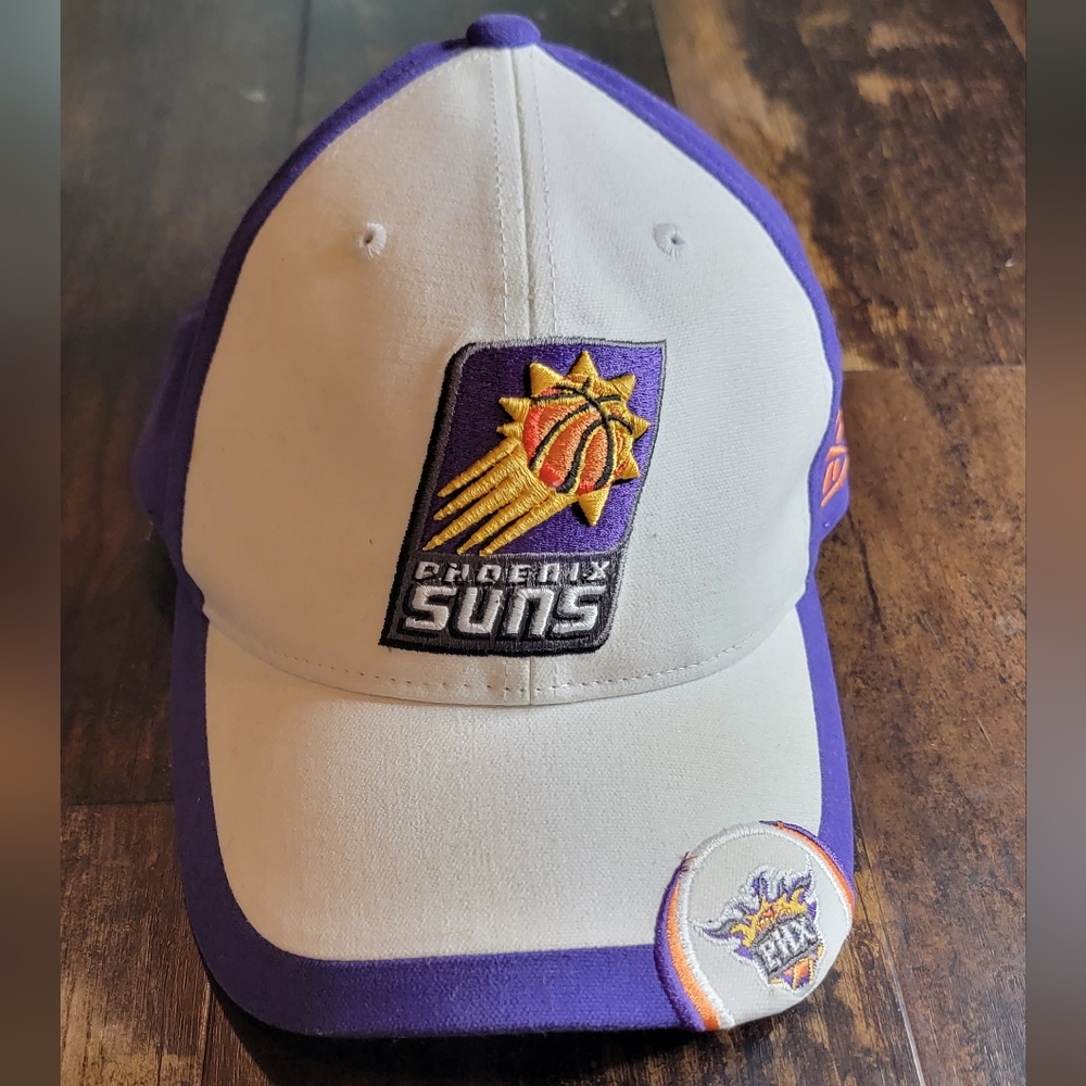Phoenix Suns Reebok Hat, One Size Fits All, 2007-2008, Purple & White